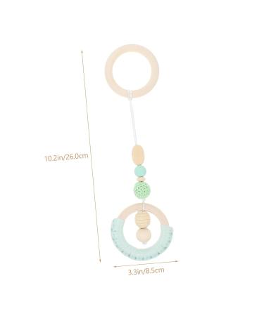 Totority 4pcs Baby Gym Hanging Toy Set - Nursery Decor & Exercise Equipment for Kids | Green, 26X8.5CM - Buy Online on GoSupps.com
