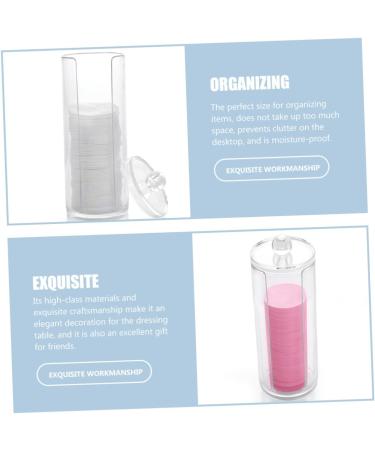 Box Cosmetic Cotton Pad Holder & Swab Storage Rack Groove Design for Organized Beauty Essentials - Buy Online on GoSupps.com