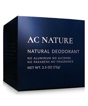 Organic Aluminum-Free Deodorant | 100% Natural Unscented Paraben-Free | All Day Odor Protection for Men & Women - 2.5 oz Pack - Buy Online on GoSupps.com
