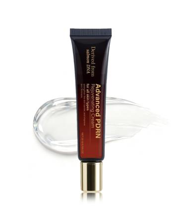 Advanced PDRN Rejuvenating Cream 99% Pure Salmon DNA Collagen Gel Repair Cream 0.7 oz with Hyaluronic Acid and Niacinamide Nighttime Skin Repair Inspired Skincare