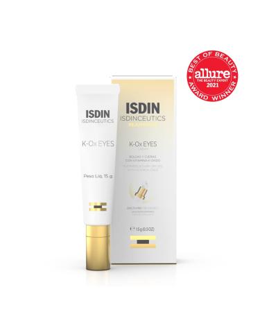 ISDIN K-Ox Under-Eye Brightening Cream | Anti-Aging, Vitamin K & Hyaluronic Acid | Reduce Puffiness & Dark Circles | Visible Results in 28 Days - Buy Online on GoSupps.com