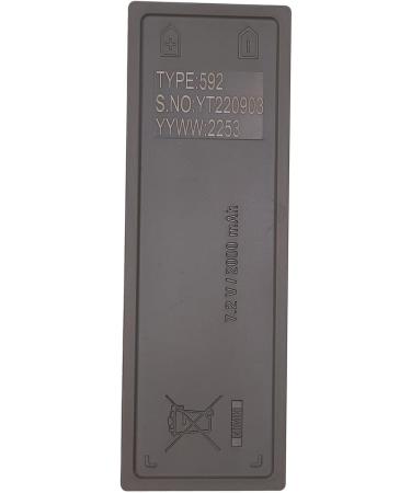 2Pcs 7.2V 2000mAh Replacement Battery for Scanreco 16131 590 592 960 | Compatible with Cifa EA2512 Effer Fasse Fassi FBS590 RSC7220 - International Shipping Available - Buy Online on GoSupps.com