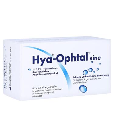 Hya-Oxtal sine eye drops 60x0.5 ml