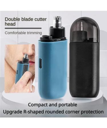 Buy Housgift Portable Nose Hair Trimmer | IPX7 Waterproof Ear & Nose Trimmer for Men & Women - USB Charging Power Display Dust Cap - Buy Online on GoSupps.com