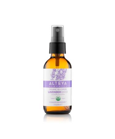 Altenya organic lavender water spray in glass bottle 60ml - 100% USDA bio -certified authentically purely purely flowing water direct sale from the lavender grove Altenya Organics - Buy Online on GoSupps.com