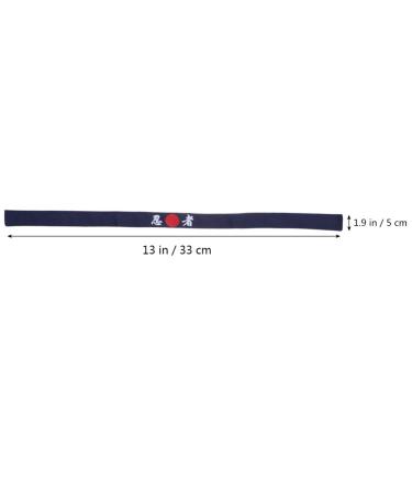Uonlytech Sushi Chef Headband - Japanese Style Hair Band for Karate Cosplay & Kitchen Use - Buy Online on GoSupps.com
