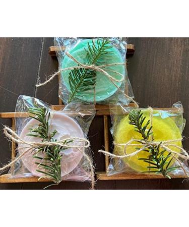 Nurse Yelhsa's Loofah Soap & Scrub|Handmade Loofah Soap Bar|Exfoliating Loofah Bar (Yellow Citrus) Yellow Citrus - Buy Online on GoSupps.com