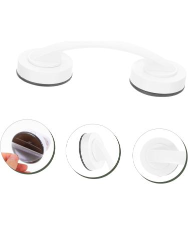 Healeved 2pcs bathroom handrail suction grab bar cabinet handle suction hand Door Knob toilet elder door pull 19.5x6.5x4.5cmx2pcs Whitex2pcs - Buy Online on GoSupps.com