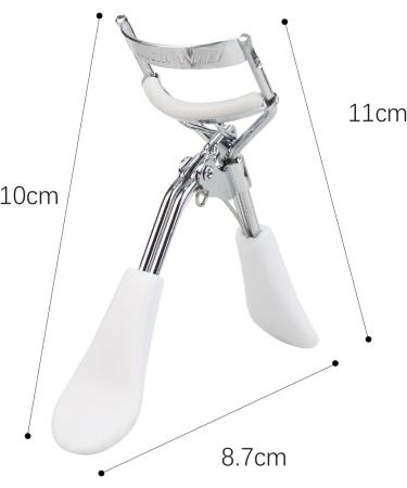Buy White Makeup Eye Curling Tool - Comfortable Grip Cosmetic Lash Curler for Perfect Lashes | International Shipping Available - Buy Online on GoSupps.com
