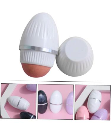 FRCOLOR Oil Absorbing Beauty Stick Roller Walker Face Oil Remover Oil Absorbing Ball Volcano Stone for Face Oil Remover for Face Plastic White Oily Degreaser 5.70X3.00X3.00CM White - Buy Online on GoSupps.com
