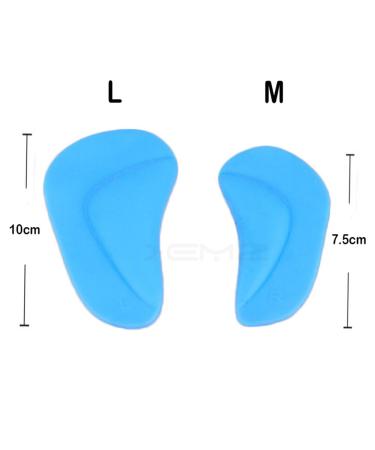 Kids Gel Orthotics Arch Support Pads for Flat Feet - O/X Type Leg Corrective Insoles Silicone Posture Corrector for Plantar Fasciitis Shock Absorbing Inserts for Children - International Shipping Available - Buy Online on GoSupps.com