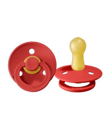 1 Bibs pacifier strawberry (red) 0-6 months size 1