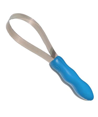 Ieron welding knife for horses sawtooth scale blade with metal blade string for cleaning dirt and loose hair in pets - Buy Online on GoSupps.com