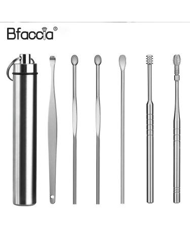 6Pcs Stainless Steel Ear Wax Remover Tool Set - Portable Spiral Turn Ear Pick & Collector Spoon - Color H - Buy Online on GoSupps.com