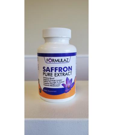 Saffron Supplement 88.5mg - Natural Appetite Suppressant for Heart & Eye Health, Mood & Metabolism Boost - Buy Online on GoSupps.com