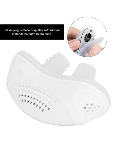Intelligent Snoring Device Small Sonre Stopper | Lightweight Breath Aid for Snoring Relief | Home Use Nasal Plug - White - Buy Online on GoSupps.com