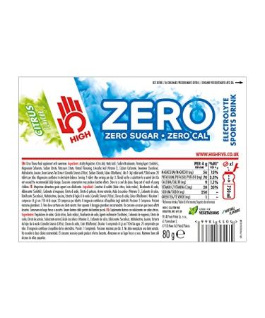 Buy High5 Zero-Citrus - Sugar-Free Sports Drink Tablets for Energy & Hydration | International Shipping Available - Buy Online on GoSupps.com