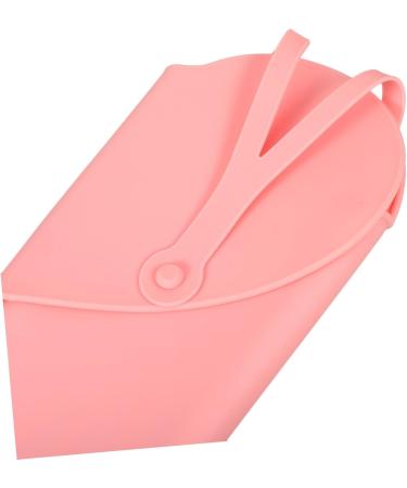 BELLIFFY Silicone Curling Iron Bag Hair Straightener Hair Dryer Bag Pink 29.50X13.50X2.00CM Pink - Buy Online on GoSupps.com