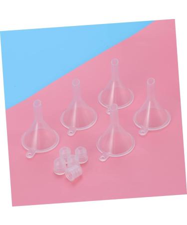 DRESSOOS 5pcs Empty Eyelashes Bottle Storing Eyelash Cream Large Empty Tube Empty Eyelash Tube Funnel Black - Buy Online on GoSupps.com