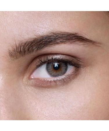 Anesthesia colored contact lenses addict nieve (dioptria -2.50) -strongly covering monthly lenses for 6 months in brown & anthracite particularly natural result for dark eyes