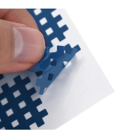 20pcs/Set Cross Tape Comfortable and Breathable Kinesiology Tape Cotton Elastic Athletic Tape Athletic Stickers Suitable for Multiple Parts of The Body (Blue) - Buy Online on GoSupps.com