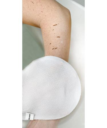 Wildpier Beauty Exfoliating Glove Mitt - Plant Based Body Scrub for Spa Shower - Hand Exfoliator for Deep Dead Skin Cell Removal - Buy Online on GoSupps.com