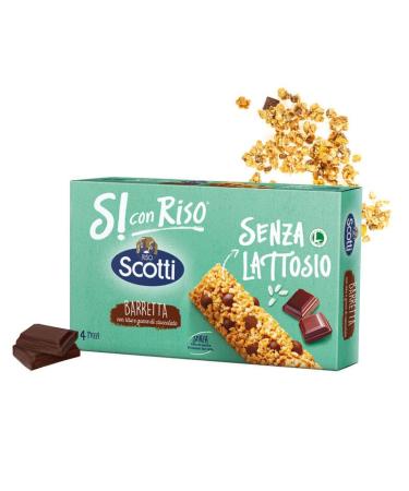 CAIYA Scotti Si with Barretta Rice with Rice and Lactose Free Chocolate Drops 86g