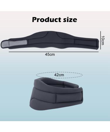 Kayuneed Neck Support Brace for Neck Pain Relief - Soft Foam for Men & Women - Comfortable Gray Neck Brace to Relieve Spine Pressure - Buy Online on GoSupps.com