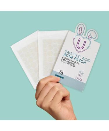 UVA Lifestyle Acne Patches Effective Pimple & Spot Treatment with Salicylic Acid | International Shipping Available - Buy Online on GoSupps.com