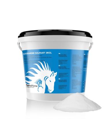 PharmaHorse Glucosamine Sulfate 2KLC | 100% free from added sugar | 100% pure glucosamine sulfate | Doping-free | 1000 grams