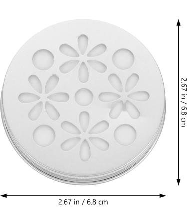 Frcolor Aluminum Candy & Diffuser Box - 10 Pack | 2.6x6.8cm Silver Aluminum Container with Lid for Truffle Oil & Candle Doses - Buy Online on GoSupps.com