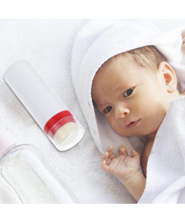 2pcs Portable Baby Talcum Powder Puff Dispenser Bottle - Mini Cosmetic Glitter Jar for Home & Travel - Buy Online on GoSupps.com