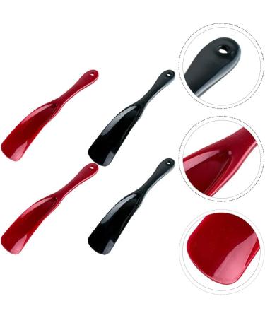 Beavorty Boot Jack 4Pcs Plastic Shoe Horn - Travel Shoe Lifter for Pregnancy Kids - Assorted Colors - Buy Online on GoSupps.com