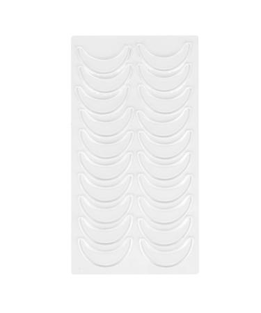 Sonew 20pcs Silicone Eye Patches Silicone Eye Pads Skin Smoothing Tightening Wrinkles Lines Reduction Overnight Eye Patches