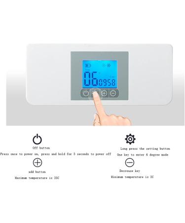 Yytcsjz Insulin Cooler Car Small Refrigerator 2-8 C Mini Cold Box - White Button - Buy Online on GoSupps.com