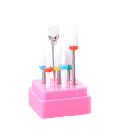 1 Set Ceramic Tools Diamond Bits for Nail Drill Nail Bit Nail Polishing File Bit Heads Diamond Tipped Drill Bit Metal Drill Bits Nail Tools Power Tools Nail Clippers Alloy