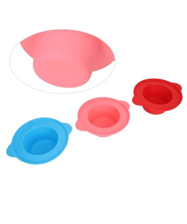 3-Piece Silicone Wax Melting Bowl Set | Non-Stick Wide Edge Replacement Pots for Hair Removal Wax Warmers - Buy Online on GoSupps.com