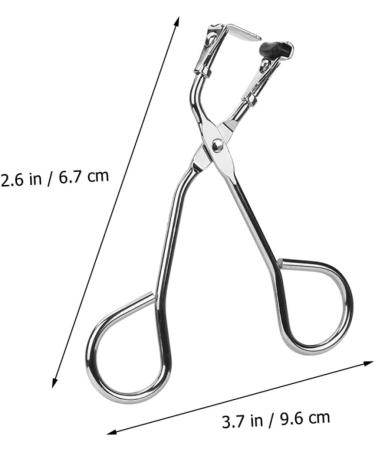 Healeved Partial Eyelash Curler Eyelash Curler for Makeup Portable Eyelash Curler Mini Hand Lash Curler Tool for Makeup Lash Curls Tools Lash Clip Curly Accessories Miss Stainless Steel 9.60X6.70X0.90CM - Buy Online on GoSupps.com