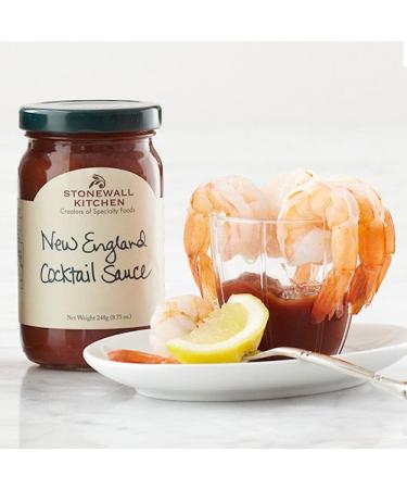 Stonewall Kitchen New England Cocktail Sauce - 8.25 oz | Premium Seafood Condiment - Buy Online on GoSupps.com
