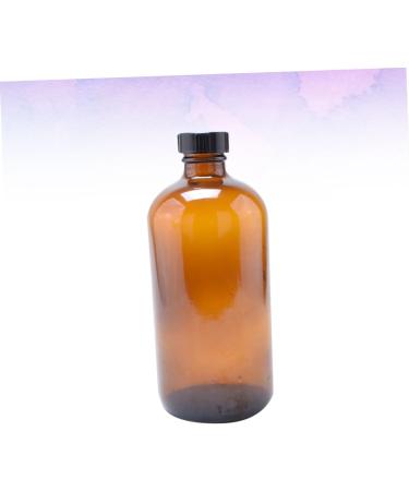 Cabilock Sealing Glass Bottle 4pcs Sealing Honey Pot Glass Water Bottle Glass Container Kit Glass Bottle With Cover Plastic Cap - Buy Online on GoSupps.com
