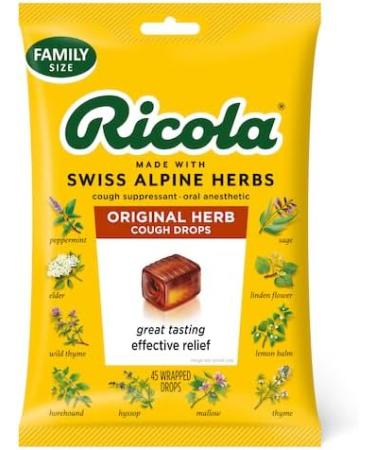 Buy Phoenix Rose RicoIa Honey Herb & Original Flavor Cough Drops | 90 Pieces + Free Fridge Sticker - International Shipping Available - Buy Online on GoSupps.com