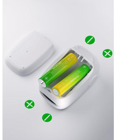 Pulse Oximeter - AILE Compact Fingertip Oxygen Meter | Blood Oxygen & Heart Rate Monitor with Color Screen | Includes Batteries for Home & Athletic Use - International Shipping Available - Buy Online on GoSupps.com