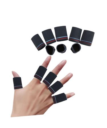FRCOLOR 20pcs Sleeve Protector Sleeve Thumb Brace Baseball Thumb Support Protector Protector Broken Brace Board Protective Gear Elastic