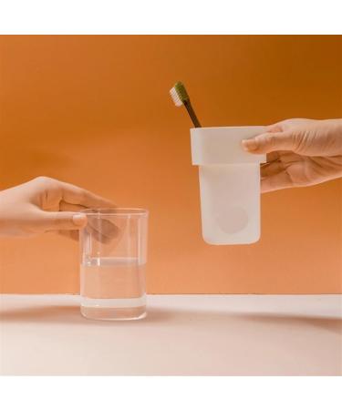 Portable Toothbrush Holder with Wash Cup - Travel Toothpaste Storage Box & Protective Cover (White) | Shop Internationally - Buy Online on GoSupps.com