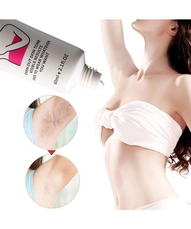 Natural Underearm Whitening Cream - Skin Lightening for Sensitive Areas 60ml | Effective for Armpits Knees & Elbows - Buy Online on GoSupps.com