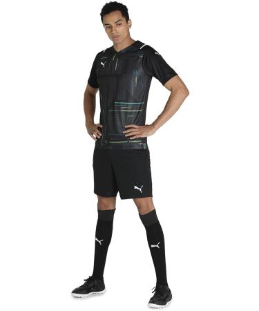 Buy PUMA Men's Teamrise Training Shorts | Puma Black-White | International Shipping Available - Buy Online on GoSupps.com