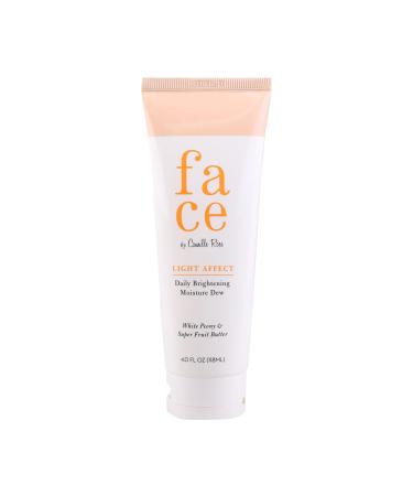 Camille Rose Light Affect Daily Brightening Moisture Dew Face Moisturizer with Aloe Vera and Shea Butter for all Skin Types 4 fl oz