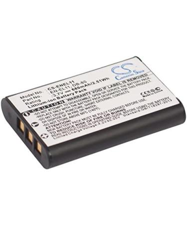 Replacement Battery for Sanyo Xacti DMX-E10 & VPC-E10 - DB-L70 DB-L70A DB-L70AU - 680mAh/3.7V | International Shipping - Buy Online on GoSupps.com