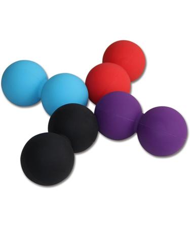 Healvian 3ST Yoga Ball - Mobility Peanut Massage Roller for Muscle Relaxation & Fitness - Silicone Lacrosse Peanut Ball - Buy Online on GoSupps.com