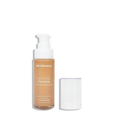 MCoBeauty Ultrastay Flawless Foundation - Corrects Skin Tone, Lightweight Coverage - Medium Buff Shade - 1 Oz - Buy Online on GoSupps.com